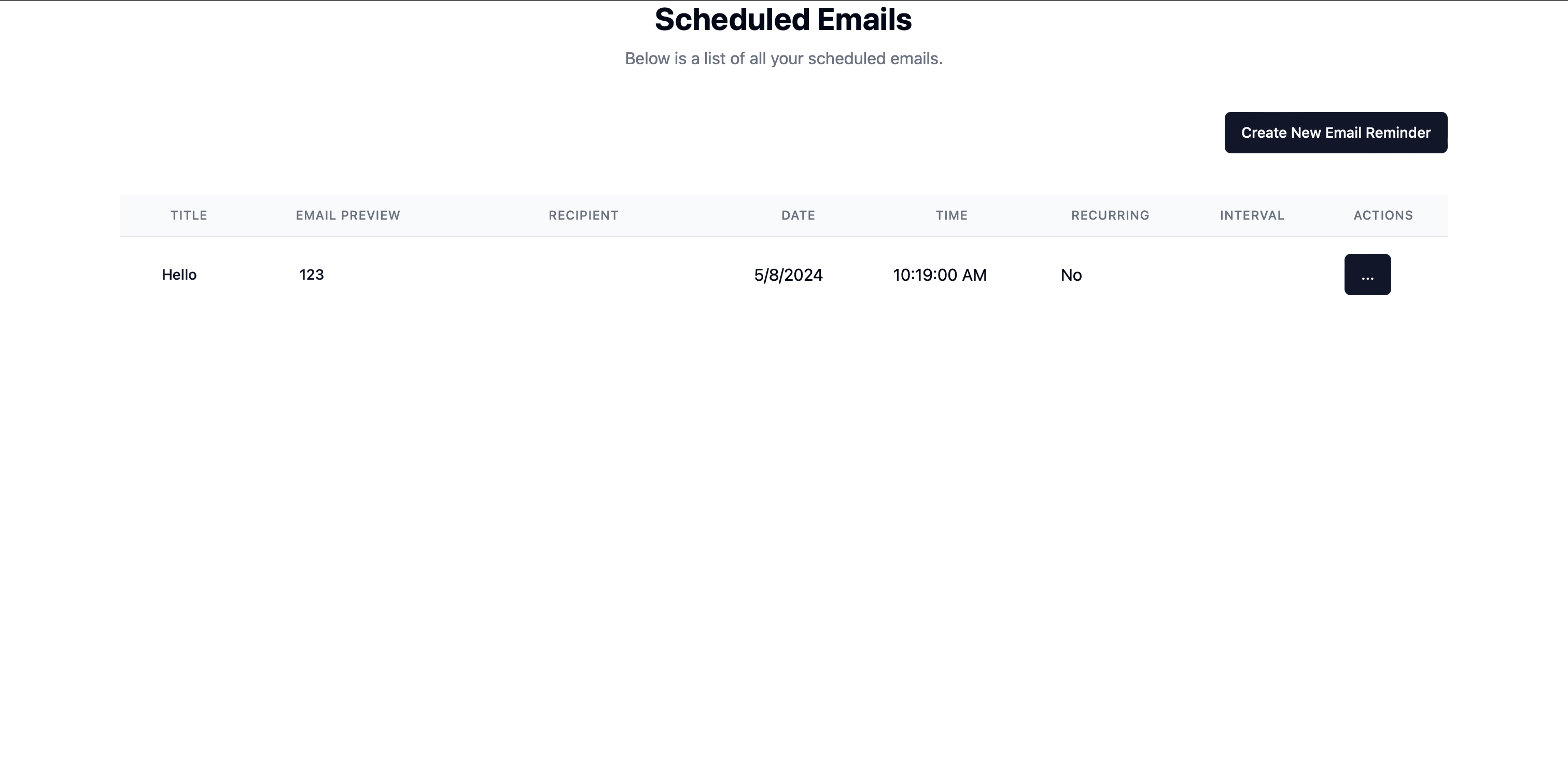 SST Cron Job showcase